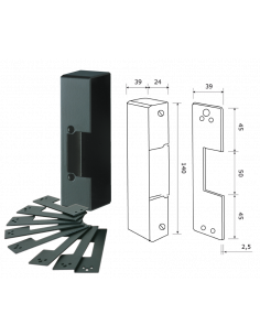 Kit de abrepuertas universal para barras antipánico