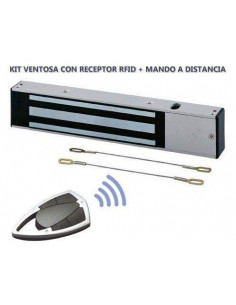 Cerradura Eléctrica con Mando a Distancia RF