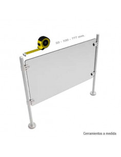 Cerramiento con Pedestales a medida | TSimplifica