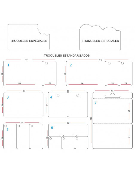 Tarjetas a medida para fidelización - Tarjetas con personalidad