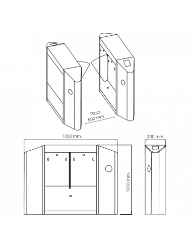 Torno de paso para Personas de un canal