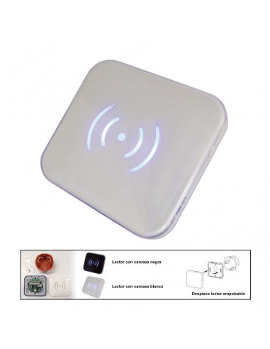 Lector de proximidad para empotrar EM (125 kHz salida Wiegand )