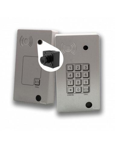 Intercomunicadores IP-SIP Anti-vandálico (Panphone)  -  con Cámara - Pantel-Pancode