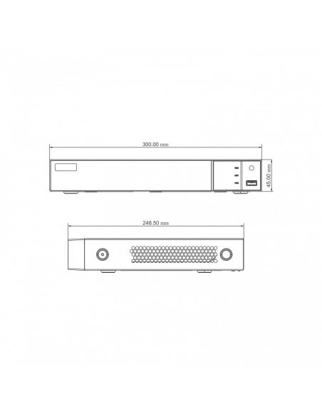 Grabador NVR 4K basado en inteligencia artificial
