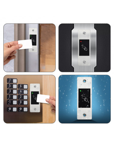 Terminal RFID  empotrable de control de acceso