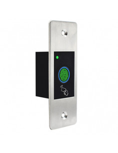 Terminal Biométrico empotrable de control de acceso con huella y RFID