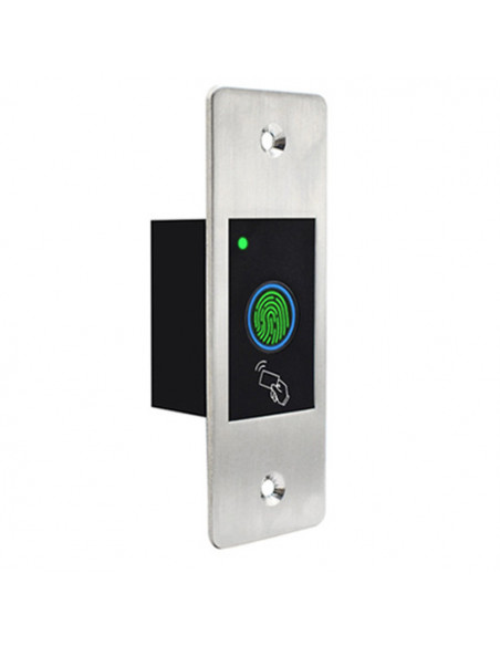 Biométrico empotrable de control de acceso con huella y RFID