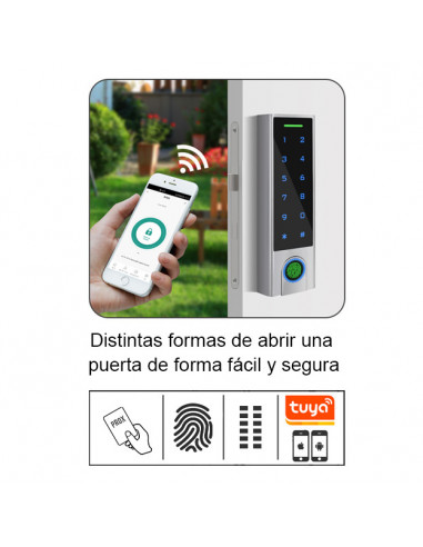 Terminal bluetooth EM y Mifare de control acceso para Tuya APP