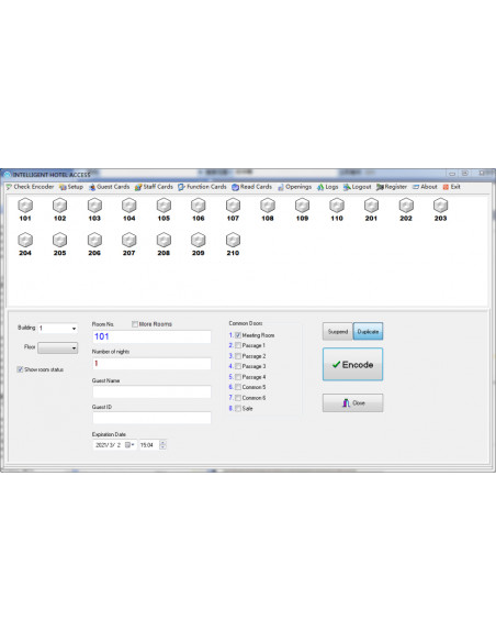 Cerraduras para Hoteles con Tarjeta