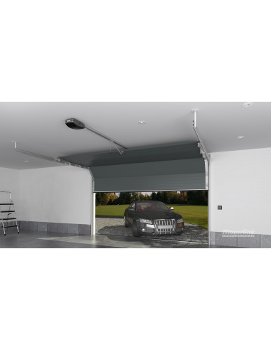 Kit motor de techo EVO120 para puerta seccional de garaje (120Kg) - Guía de  cadena incluida