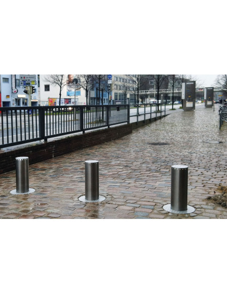 Bolardo - Pilona fija acero Inoxidable