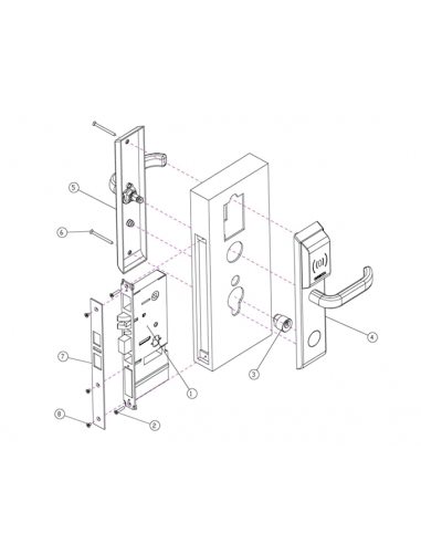 Comprar Cerradura para Hoteles con Tarjeta