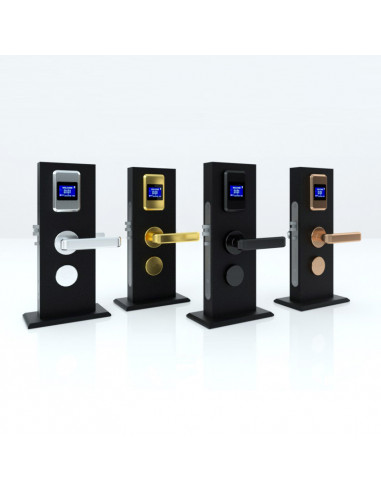 Cerradura Bluetooth segmentada para hoteles resistente al agua