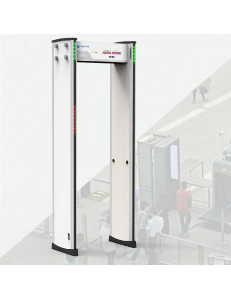 Arco detector de metales de 6 zonas Arco detector de metales de 6 zonas