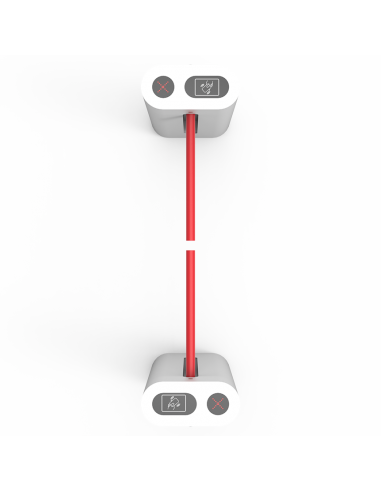 Torno con brazo escamoteable - 1 sentido de paso por torno