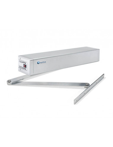 Abrepuertas motorizado para locales comerciales - No necesita obras.