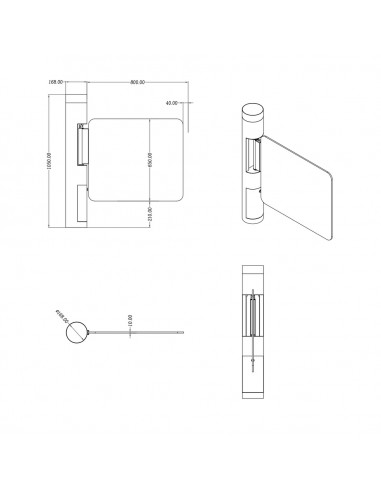 Portillo de Acceso Slim - Gama Elegance | TSimplifica