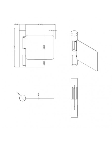 Portillo de Acceso Slim - Gama Elegance | TSimplifica