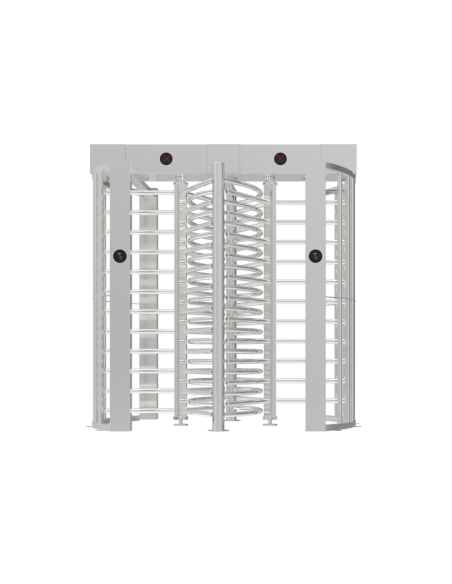 Molinete Doble giratorio vertical bidireccional de altura completa sin marquesina