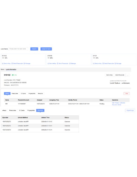 Programa de gestión de habitaciones para hotel