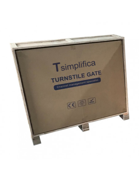 Portillo-pasillo motorizado de panel deslizante de alta seguridad