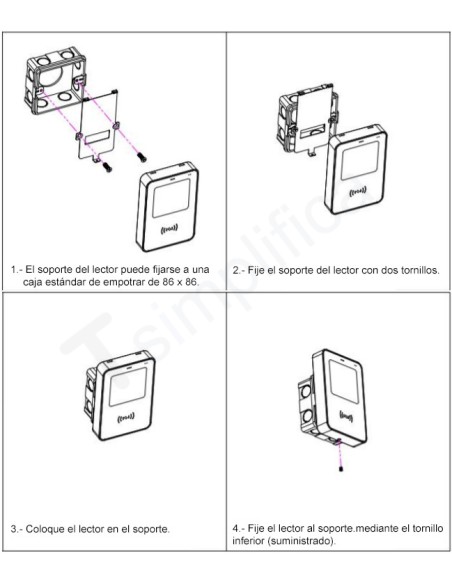 Lector QR y NFC de altas prestaciones con conexión Ethernet