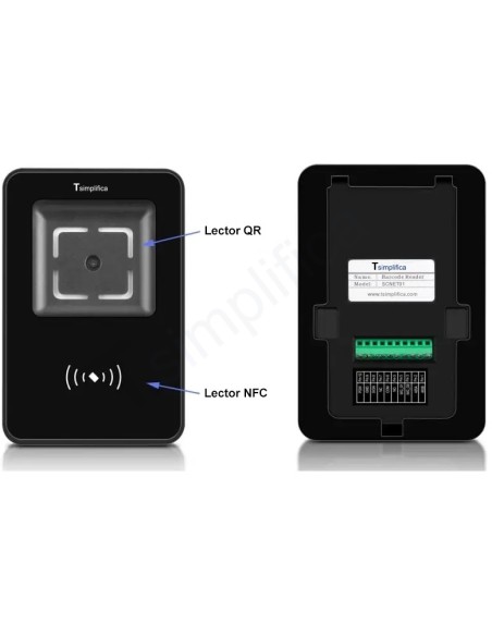 Lector QR y NFC de altas prestaciones con conexión Ethernet