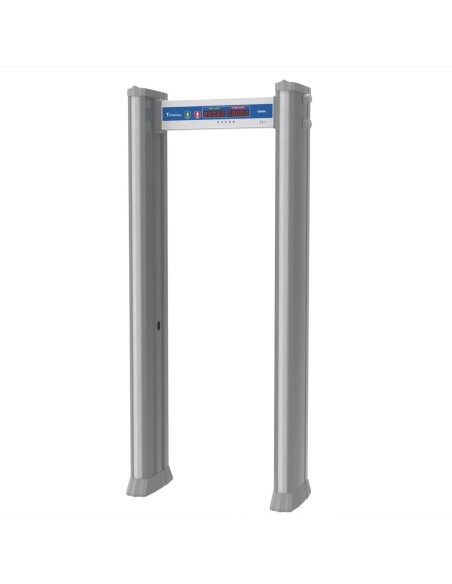 Arco detector de metales de 6 zonas para exterior