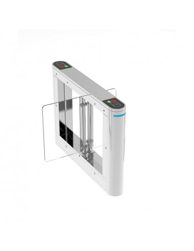 Portillo-pasillo motorizado de control de acceso peatonal