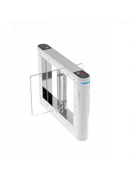 Portillo-pasillo motorizado de control de acceso peatonal