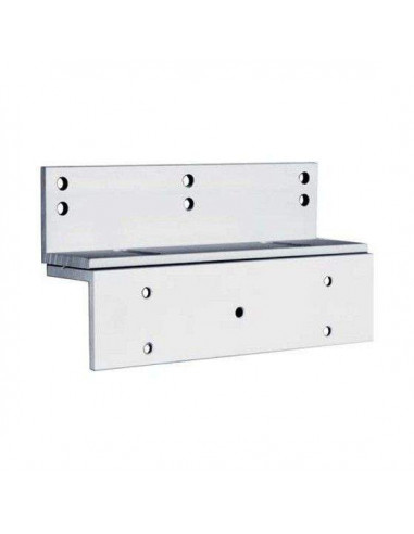 Adaptador en Z para cerraduras electromagnéticas de 300 Kg