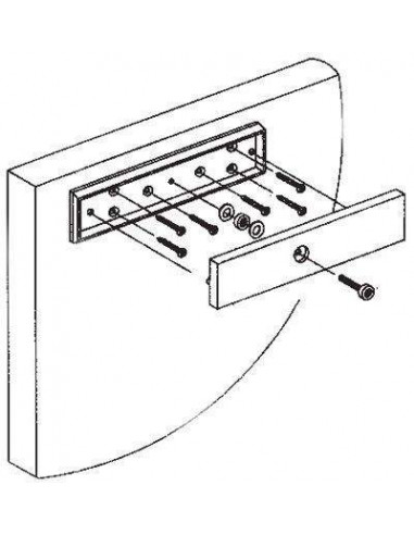 Anclaje para Puertas Metálicas Cortafuegos