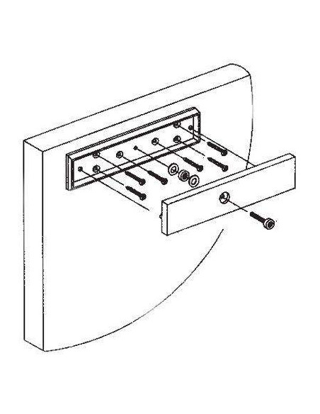 Anclaje para Puertas Electromagnéticas