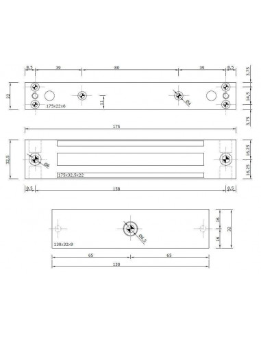 Cerradura Electrónica Inoxidable 180Kg