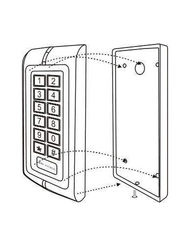 Lector de Proximidad con Teclado IP65