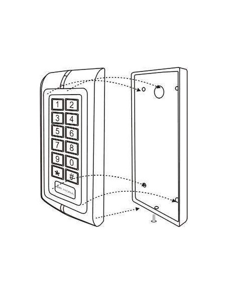 Lector de Proximidad con Teclado IP65