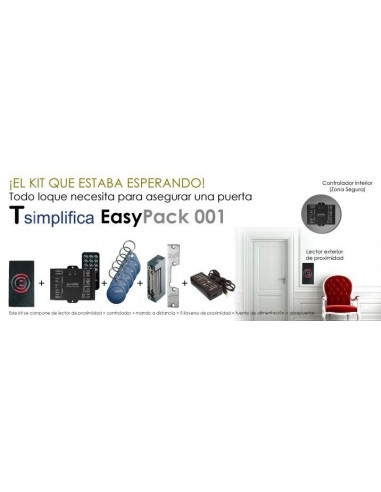 Pack control de acceso EasyPack 001