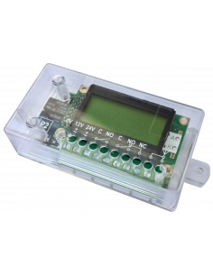 Receptor RF de 2 relés con display