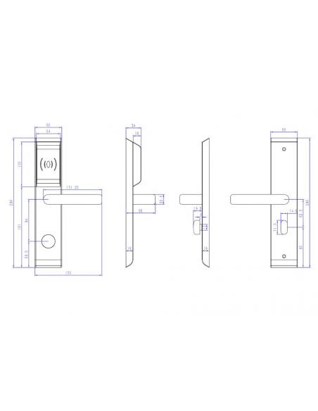 Comprar Cerradura para Hoteles con Tarjeta