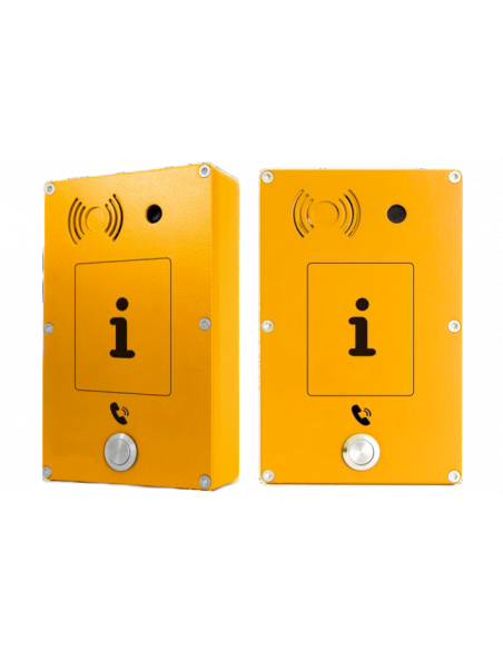 Intercomunicador Panphone antivandálico Emergencia SOS, Info