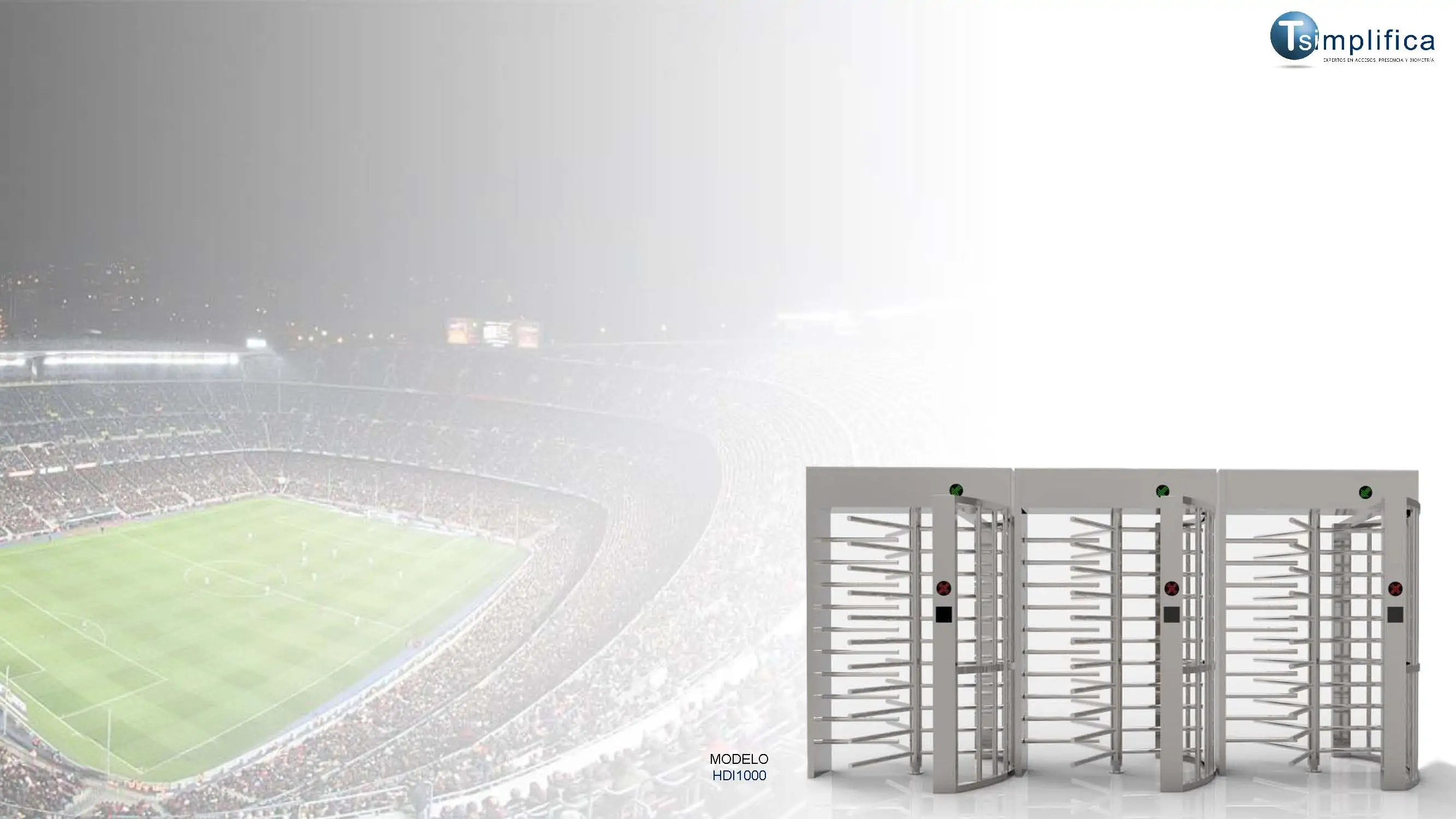 Molinete de control de acceso